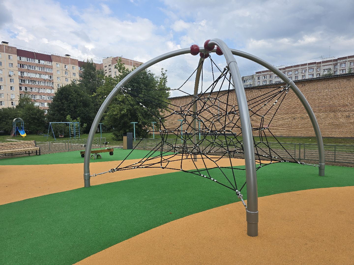 Коломна, новая детская площадка, модернизация детских игровых площадок,