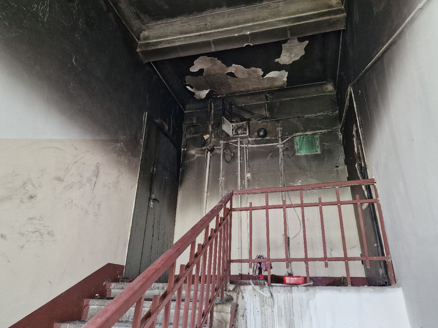 ЧП, пожар в балашихе, пожар в доме на флерова,