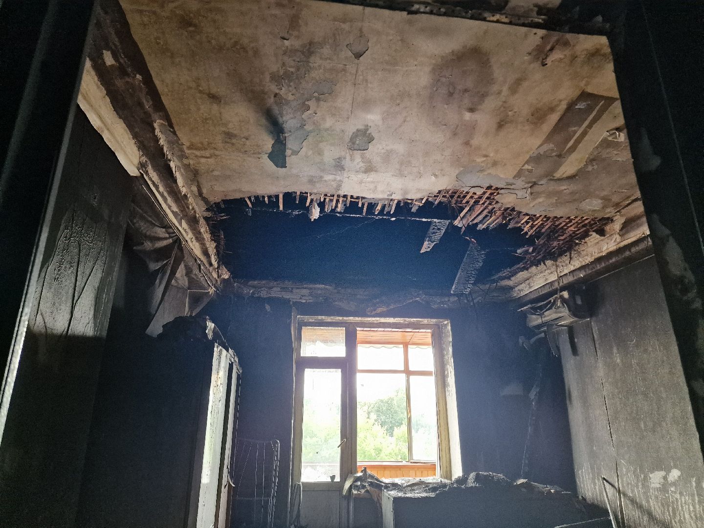 ЧП, пожар в балашихе, пожар в доме на флерова,