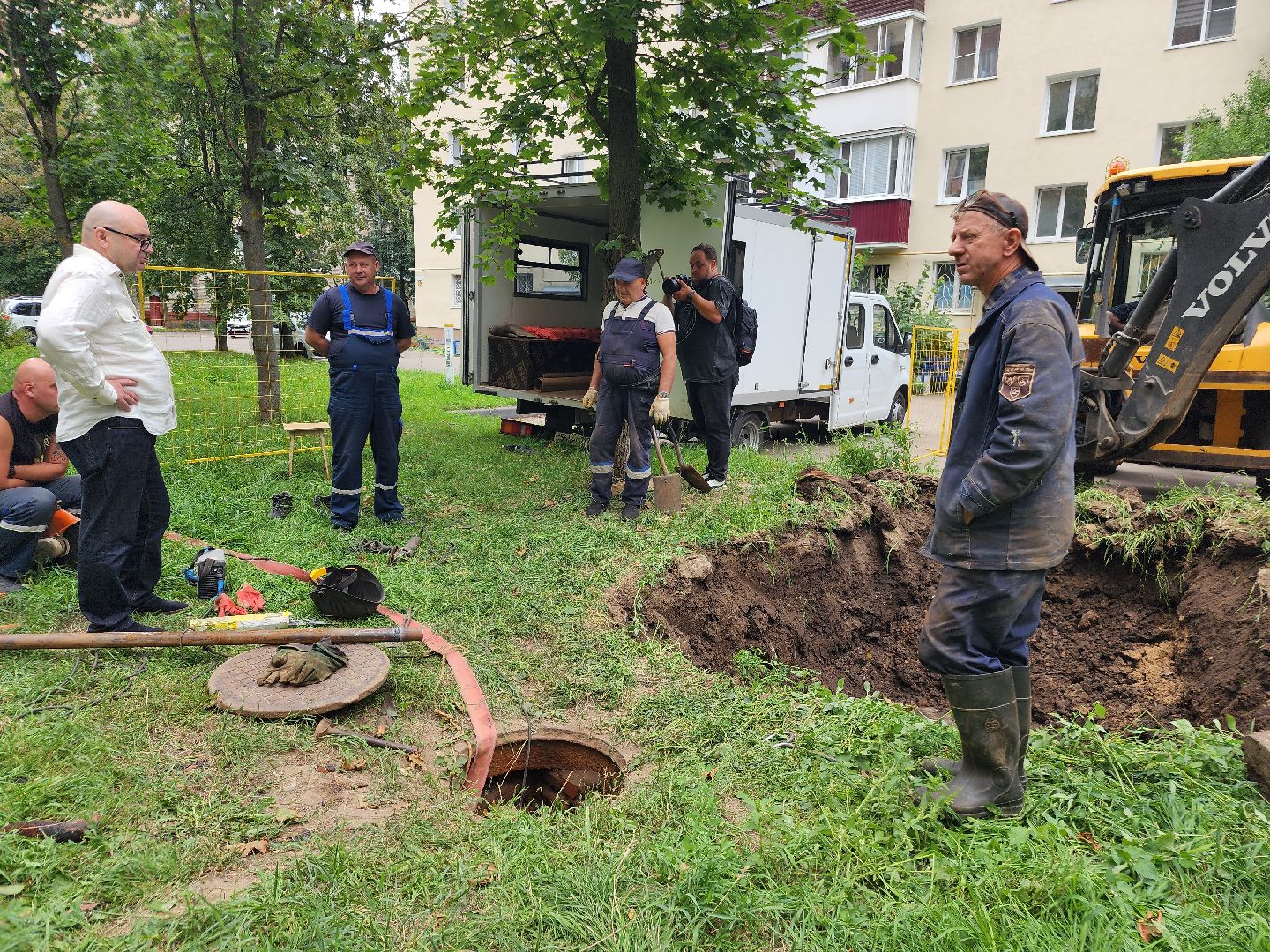 лосино-петровский, обход территории, глава городского округа, школа,