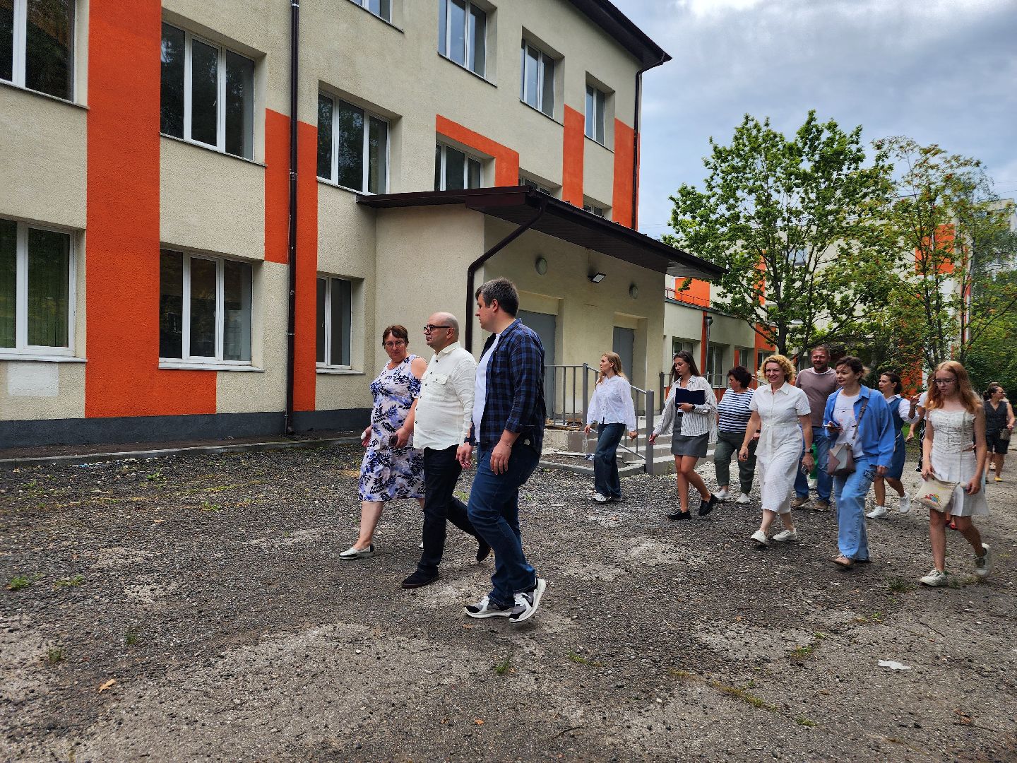 лосино-петровский, обход территории, глава городского округа, школа,