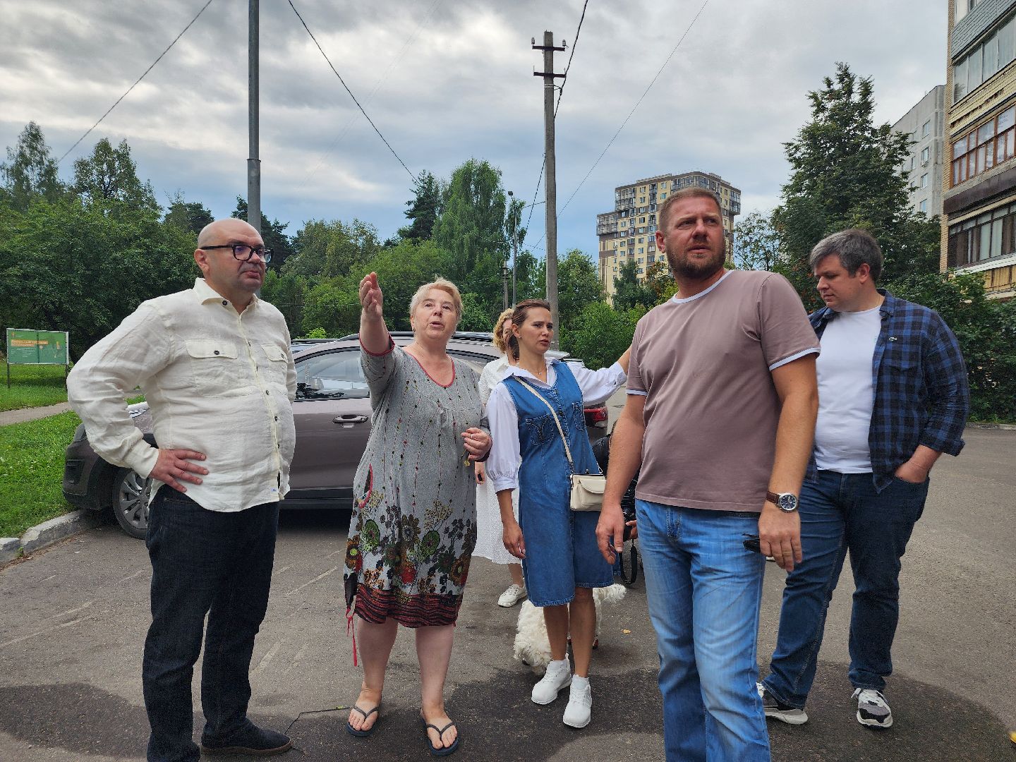 лосино-петровский, обход территории, глава городского округа, школа,