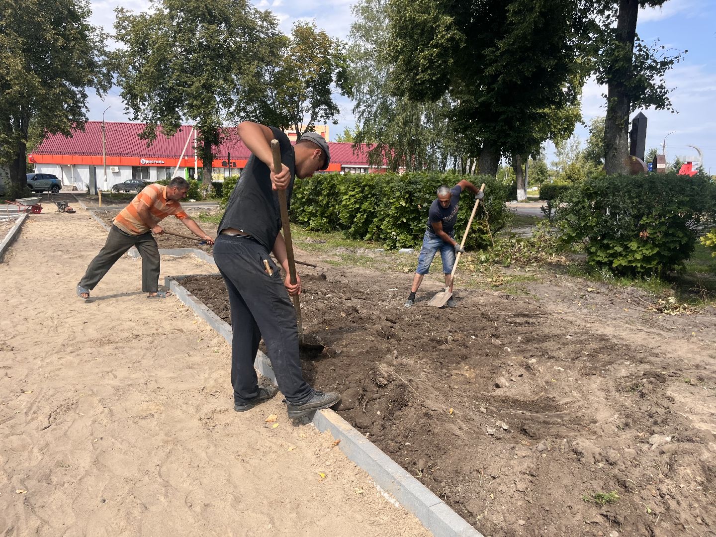 Шатура , шатура 2025, дмитровский погост, памятник, благоустройство,