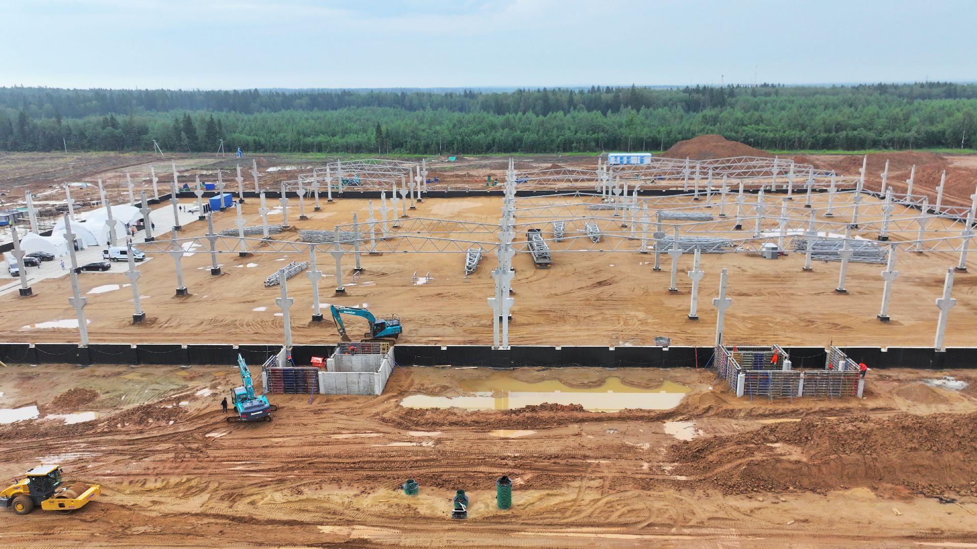 видео с коптера,