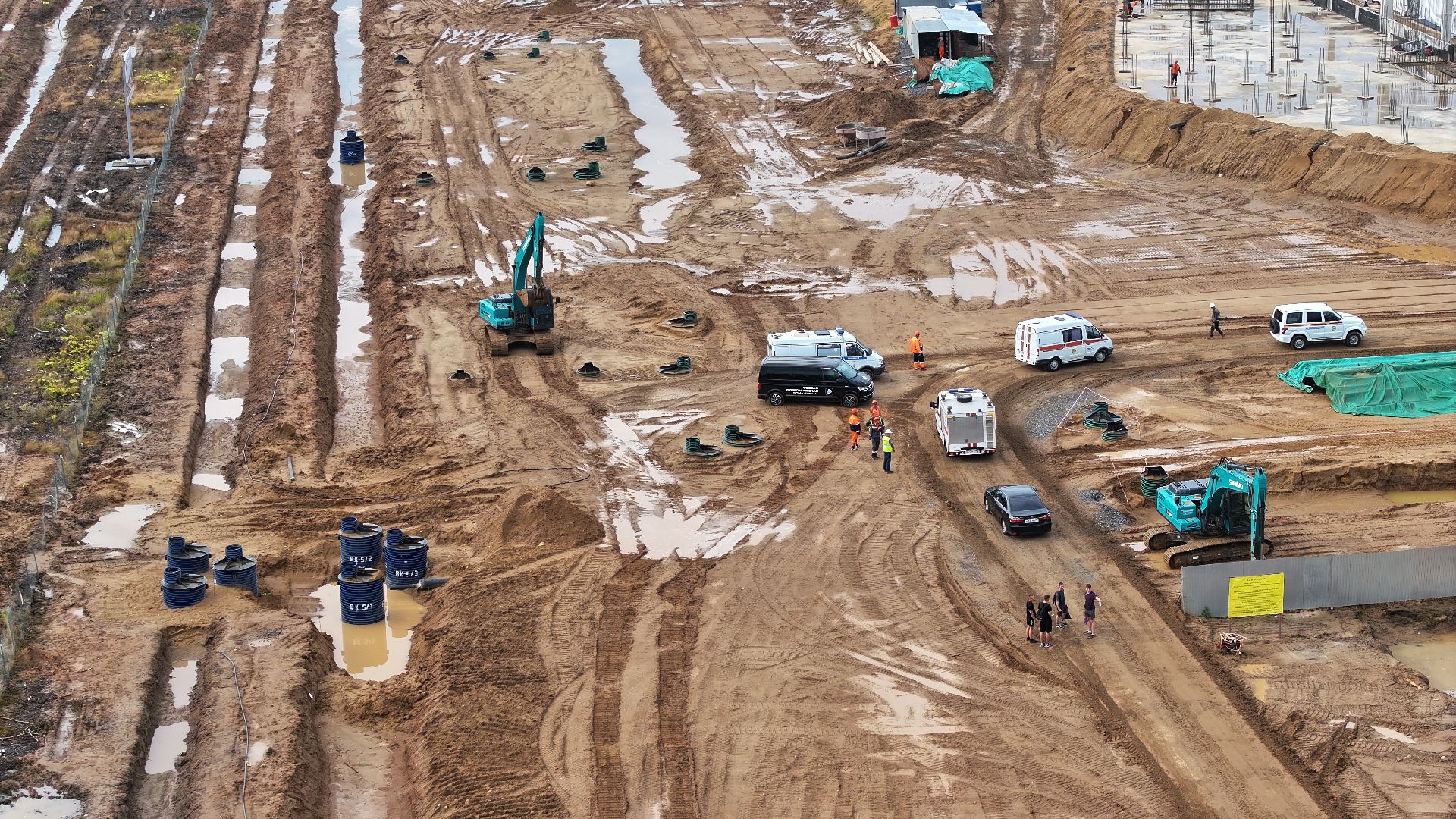 видео с коптера,