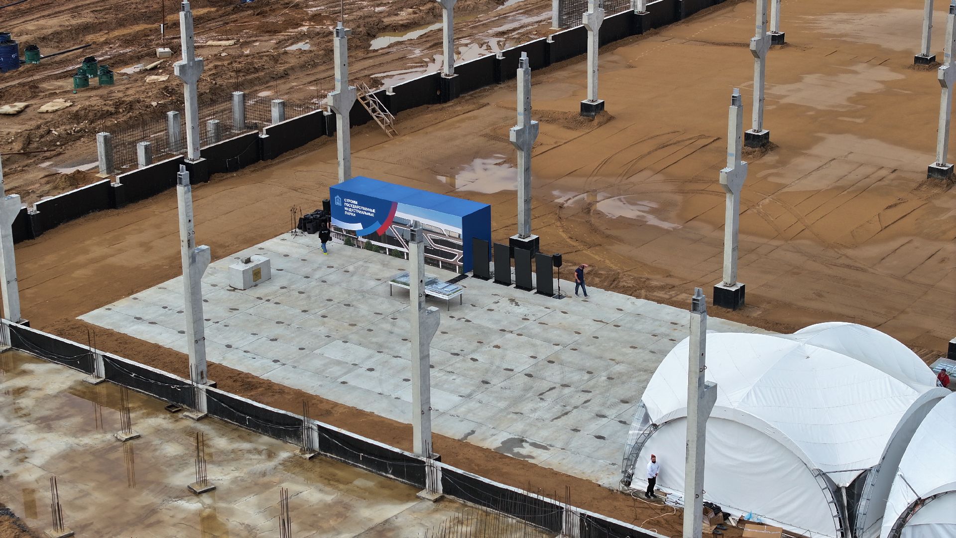 видео с коптера,