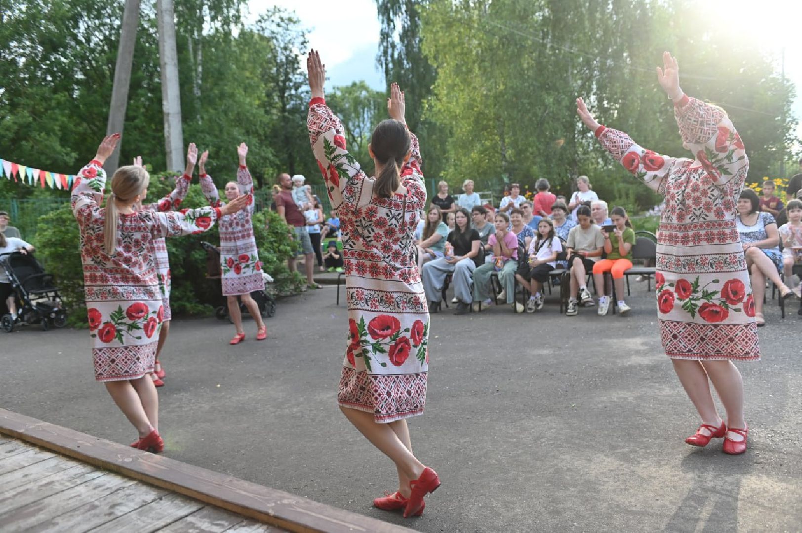 сергиево-посадский городской округ, кузьмино, день деревни, праздник, хор радуга, коллектив солнышко,
