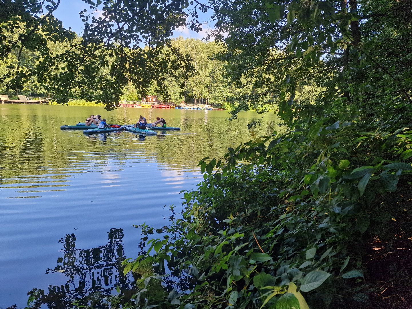 йога на сапбордах, йога на сапе, йога на воде, йога в пехорке, балашиха,