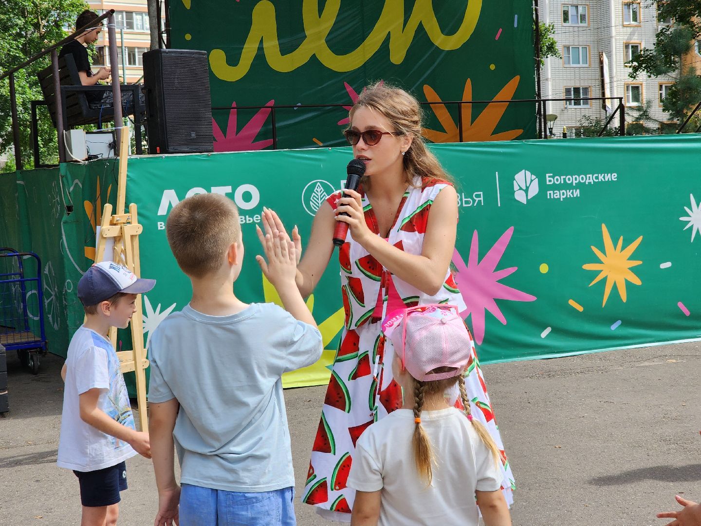 ногинск, парк, дети, игры, развлечение, общество,