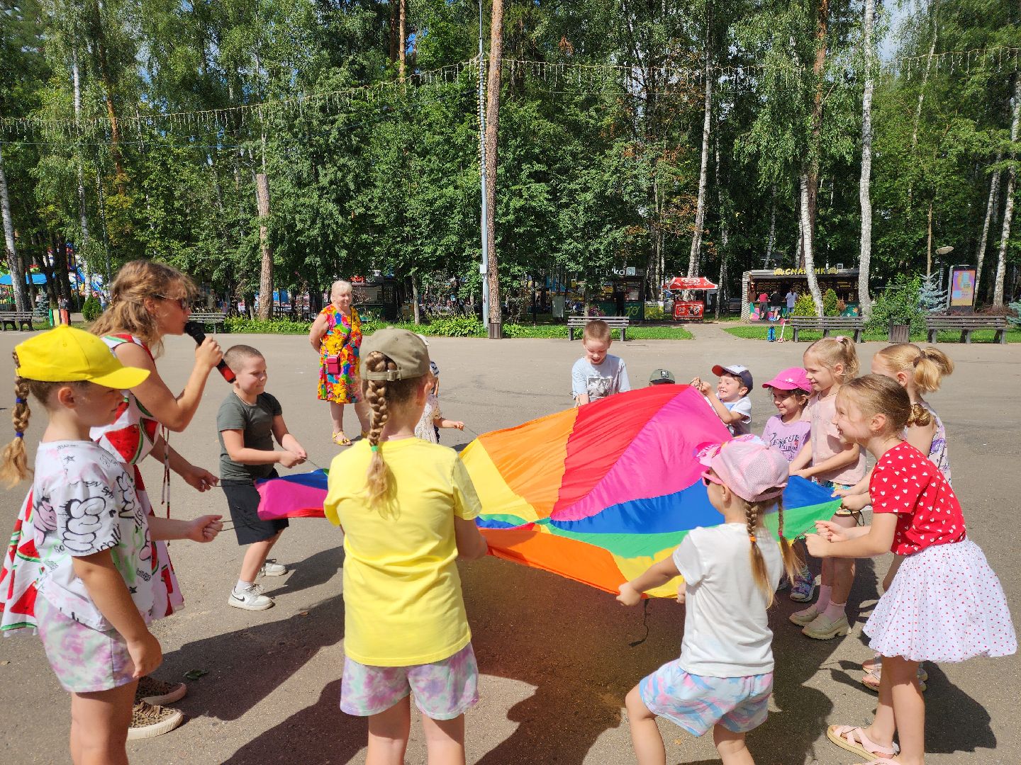 ногинск, парк, дети, игры, развлечение, общество,