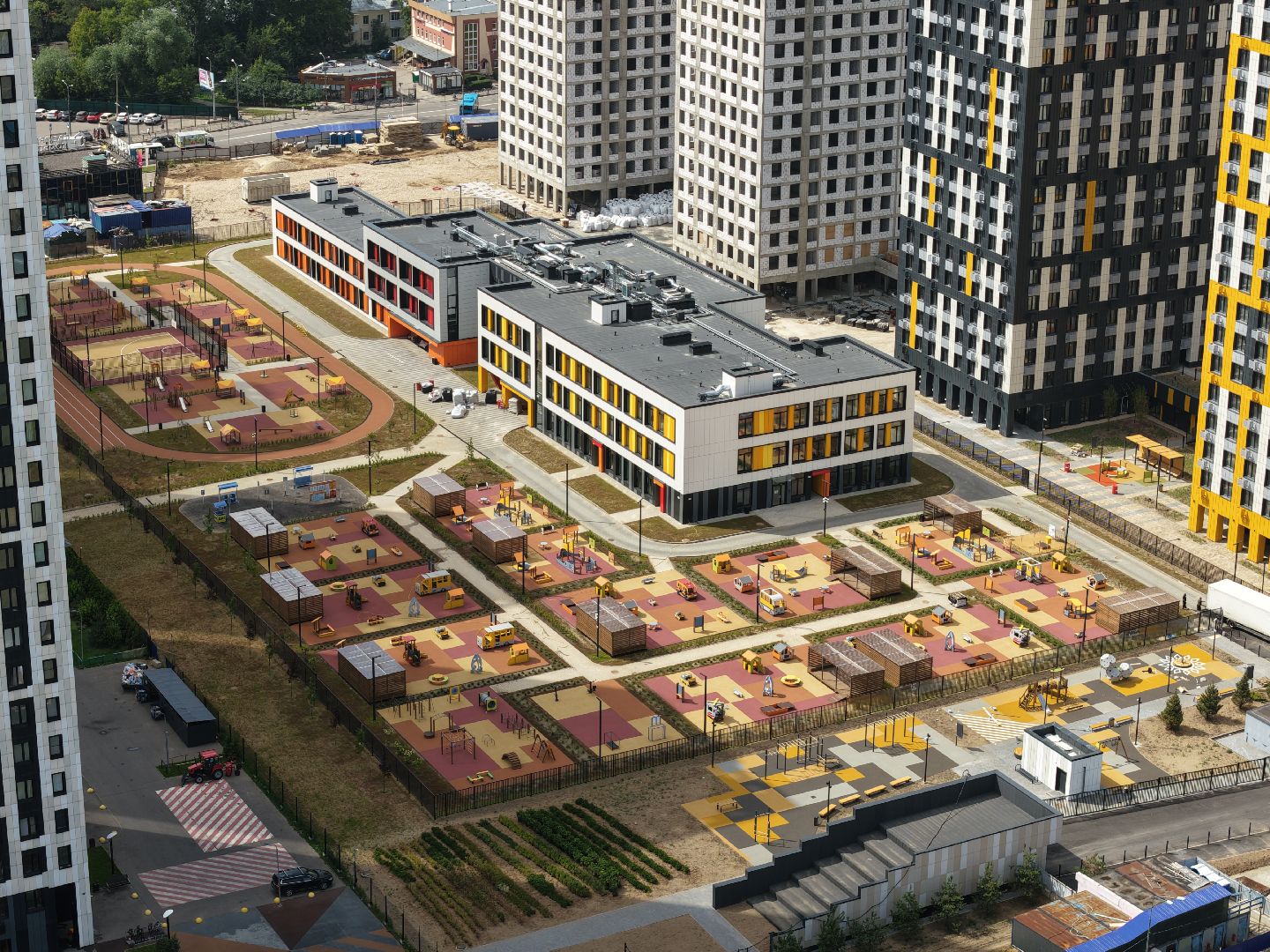 видео с коптера, музыкальная школа красногорск,