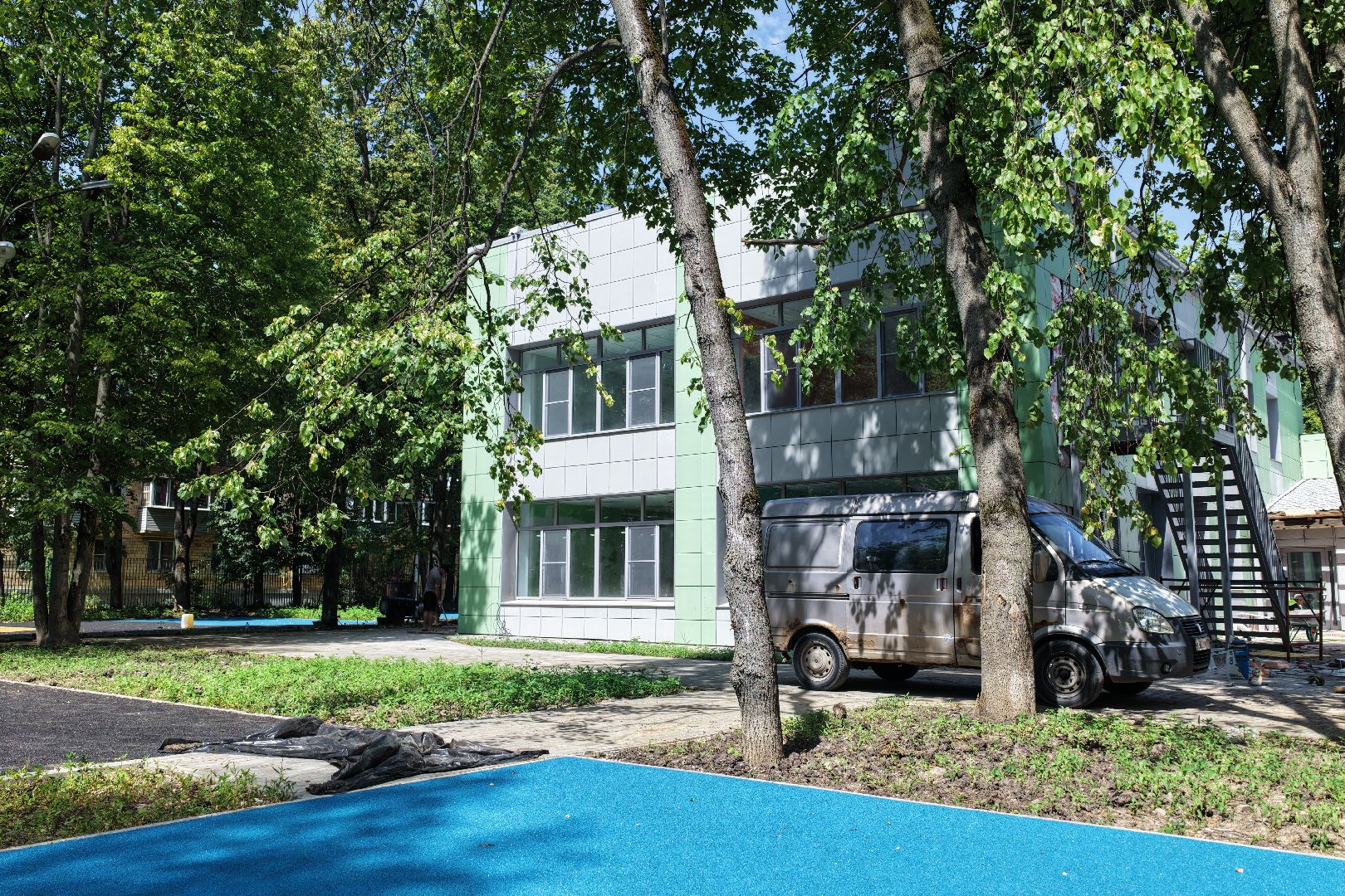 видео с коптера,детский сад в красногорске,