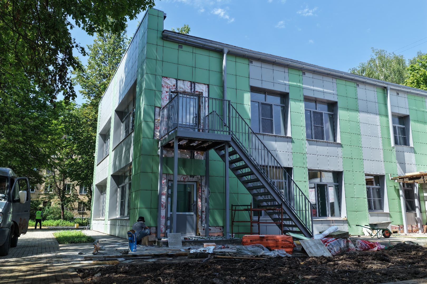 видео с коптера,детский сад в красногорске,