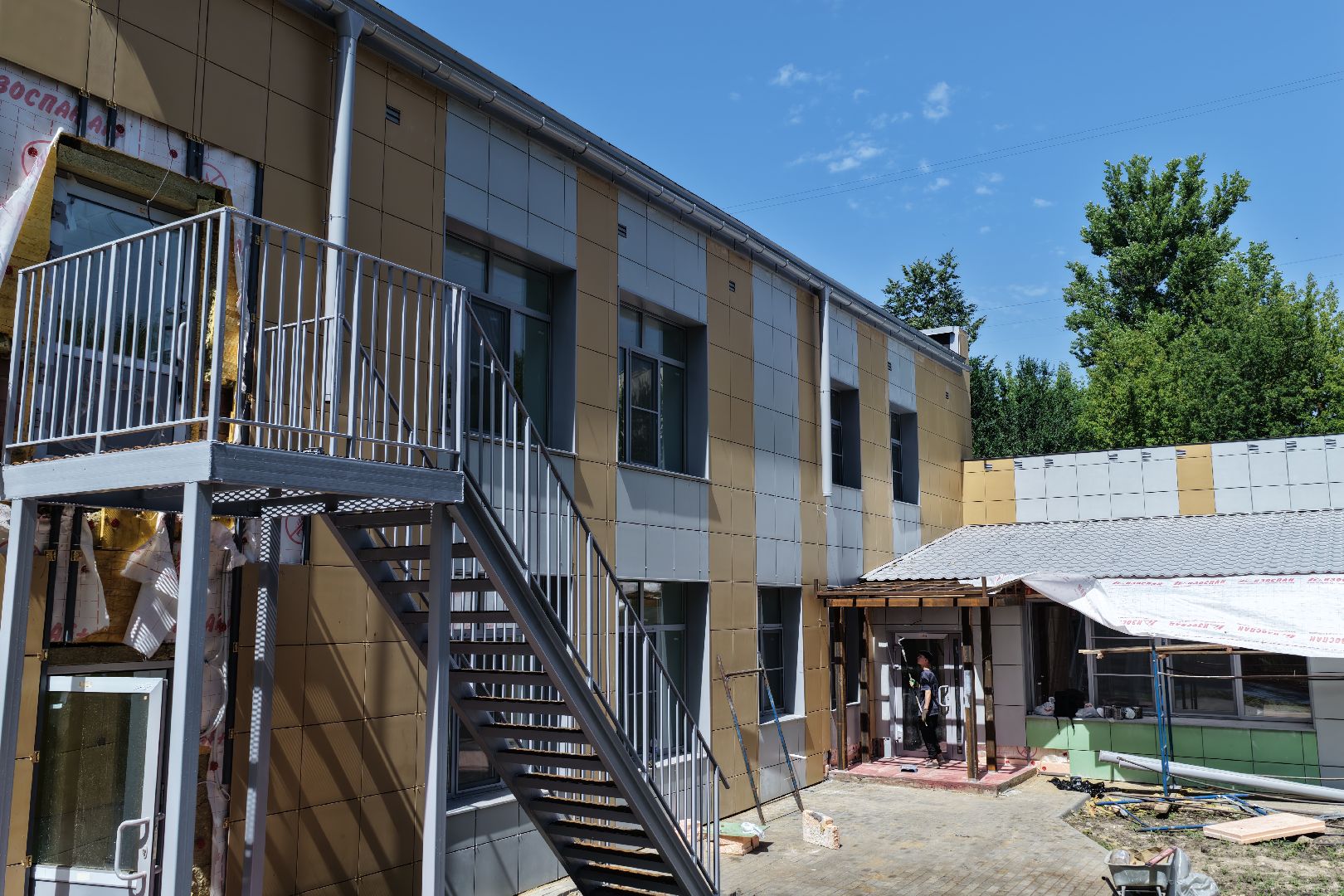 видео с коптера,детский сад в красногорске,