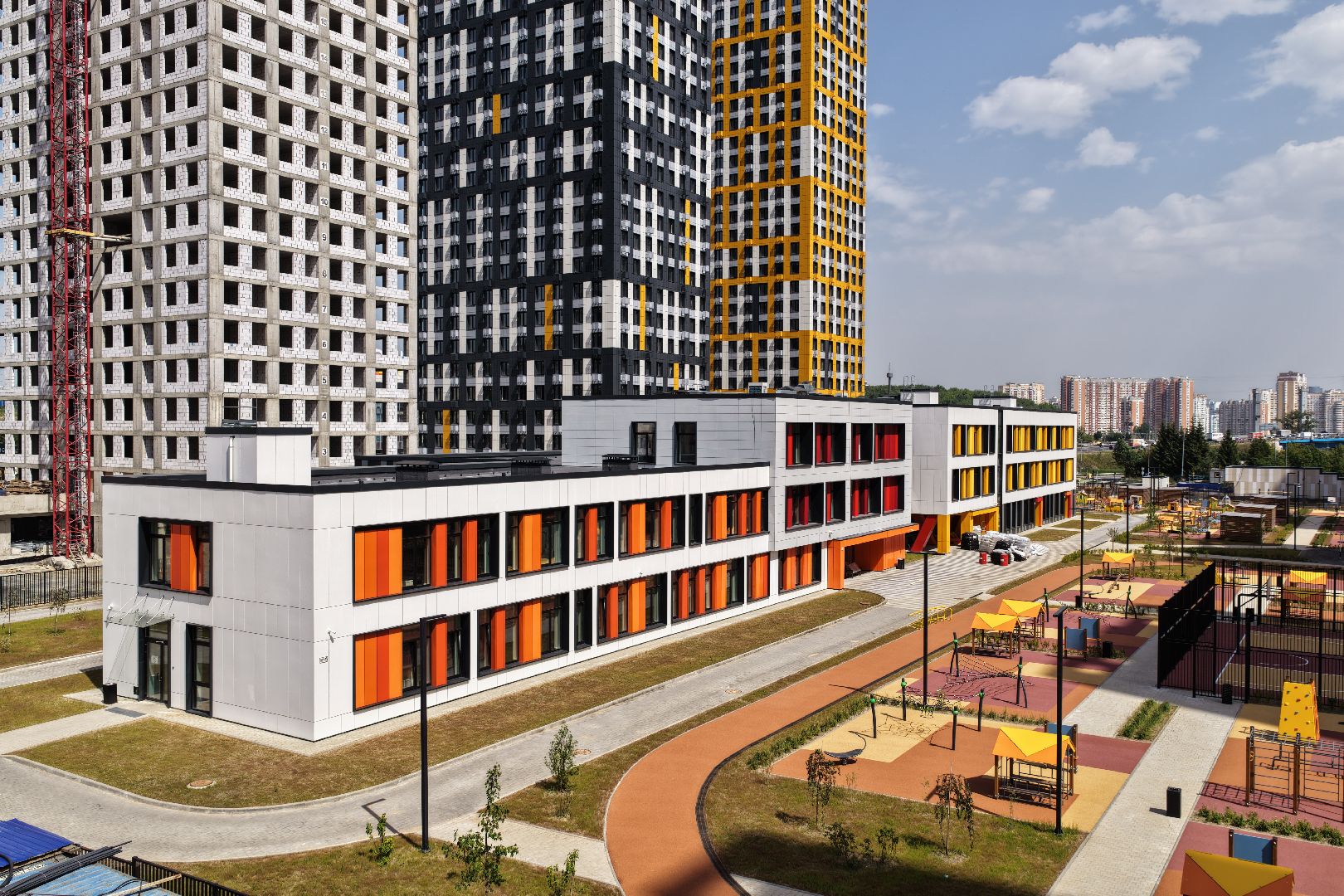 видео с коптера, образование красногорск,