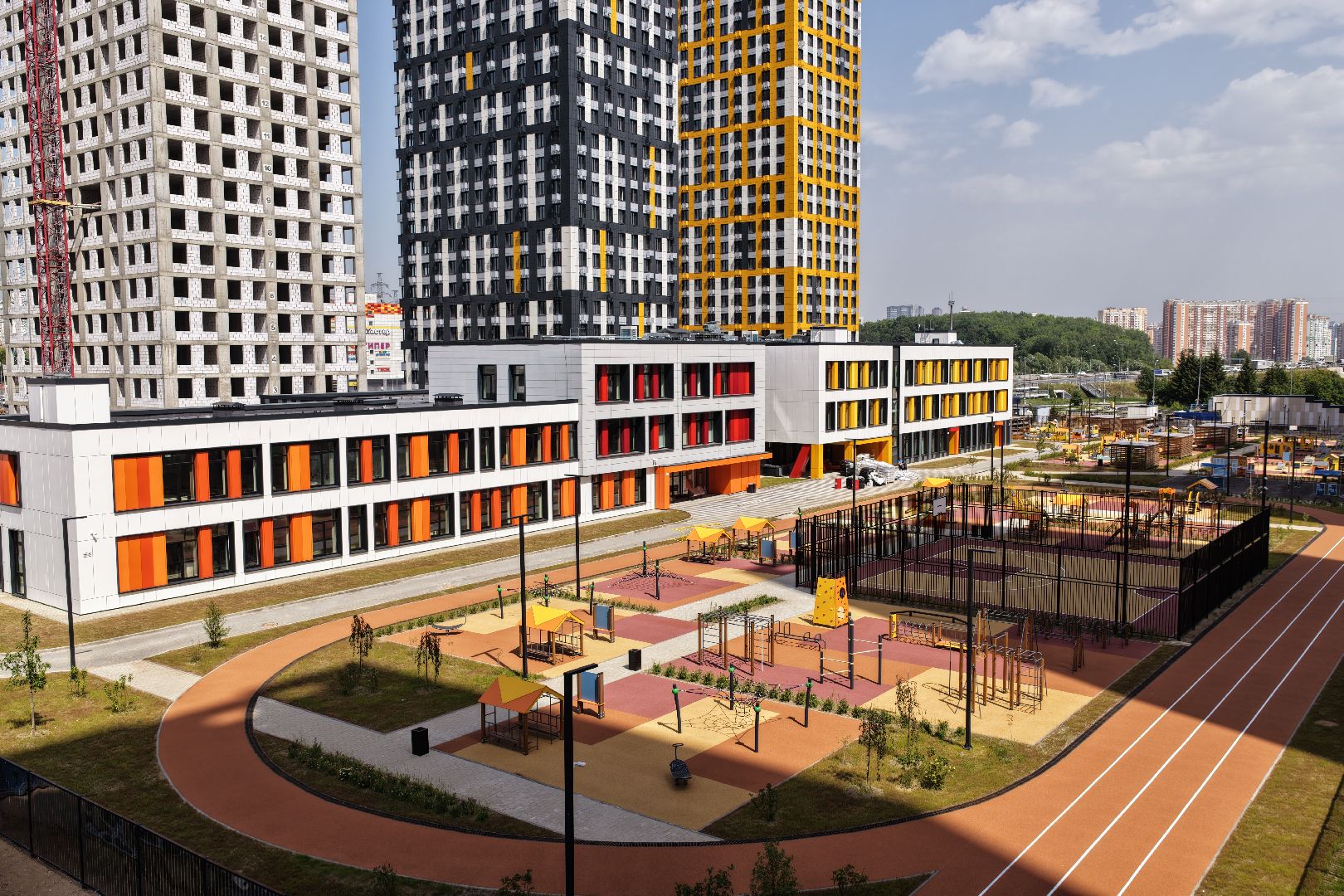 видео с коптера, образование красногорск,