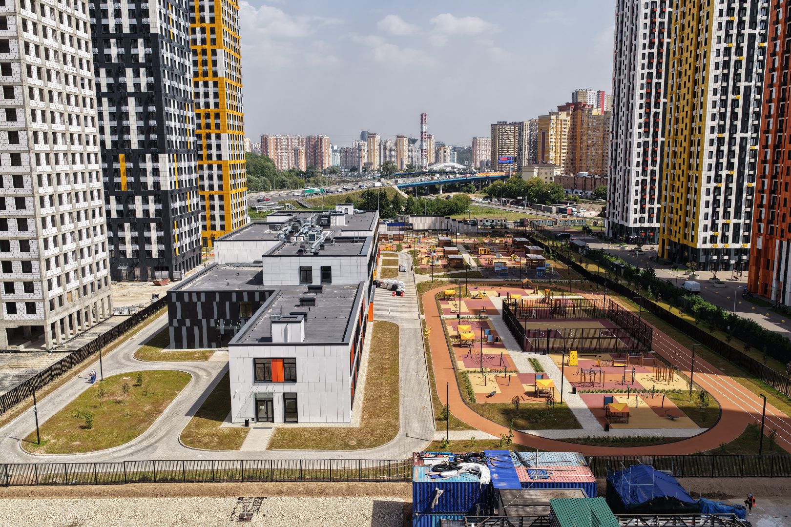 видео с коптера, образование красногорск,