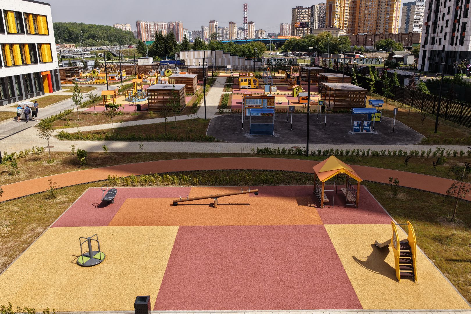 видео с коптера, образование красногорск,