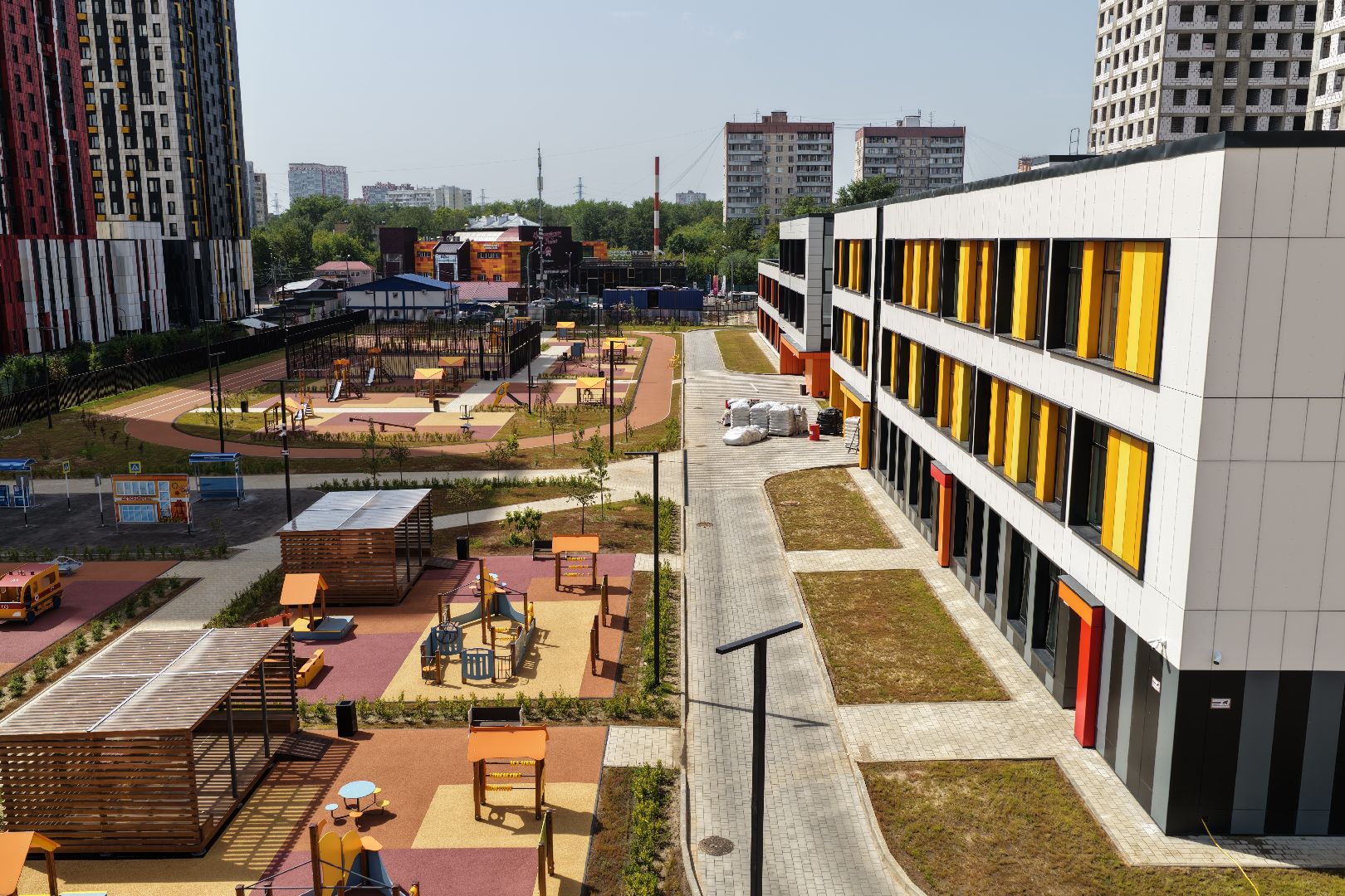 видео с коптера, образование красногорск,