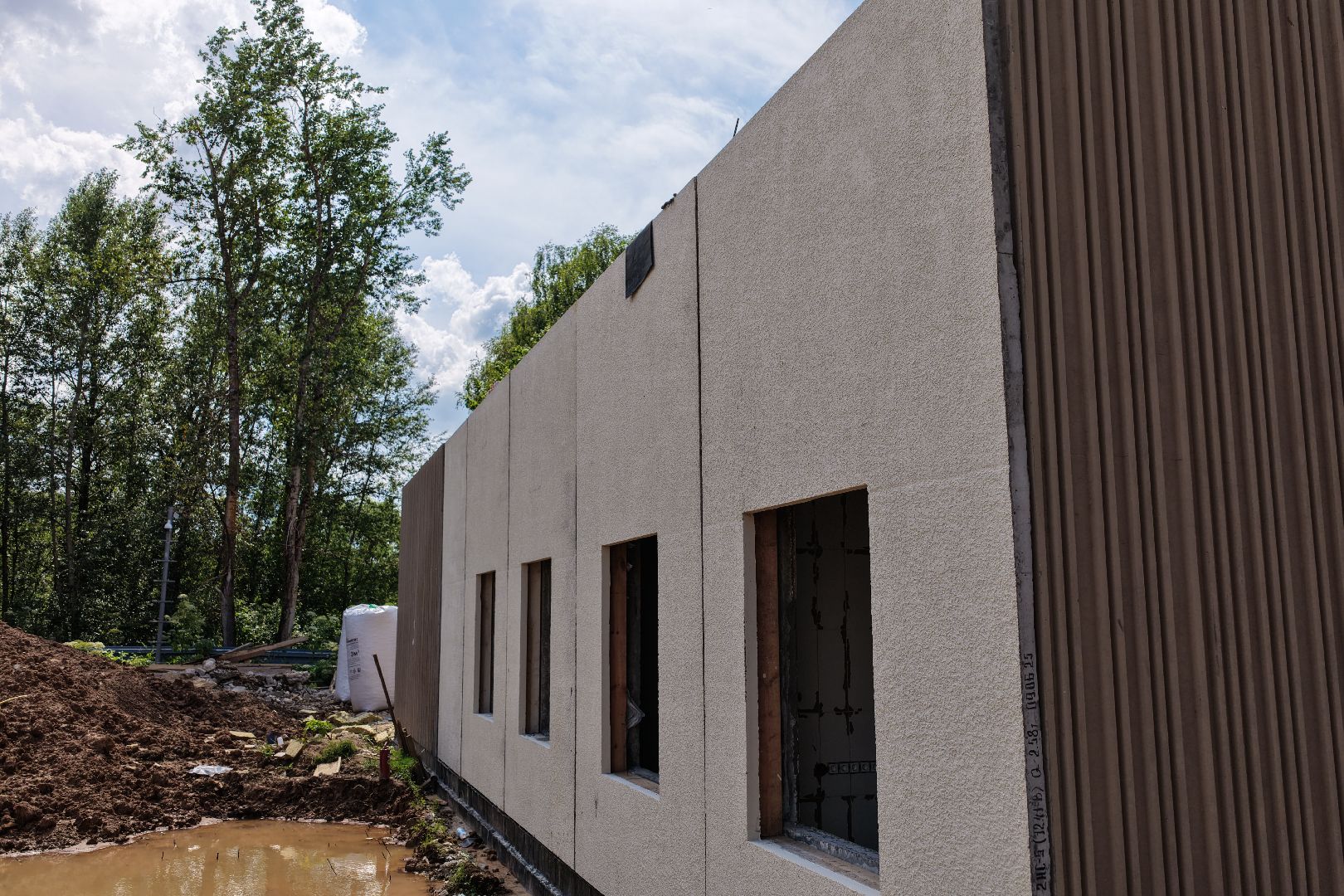 видео с коптера, строительство фапа, медицина волоколамска,  фап судниково,