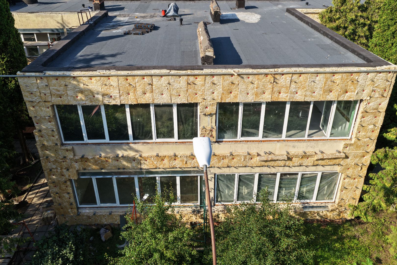 видео с коптера, детский сад 5 волоколамск, капремонт детского сада волоколамск,