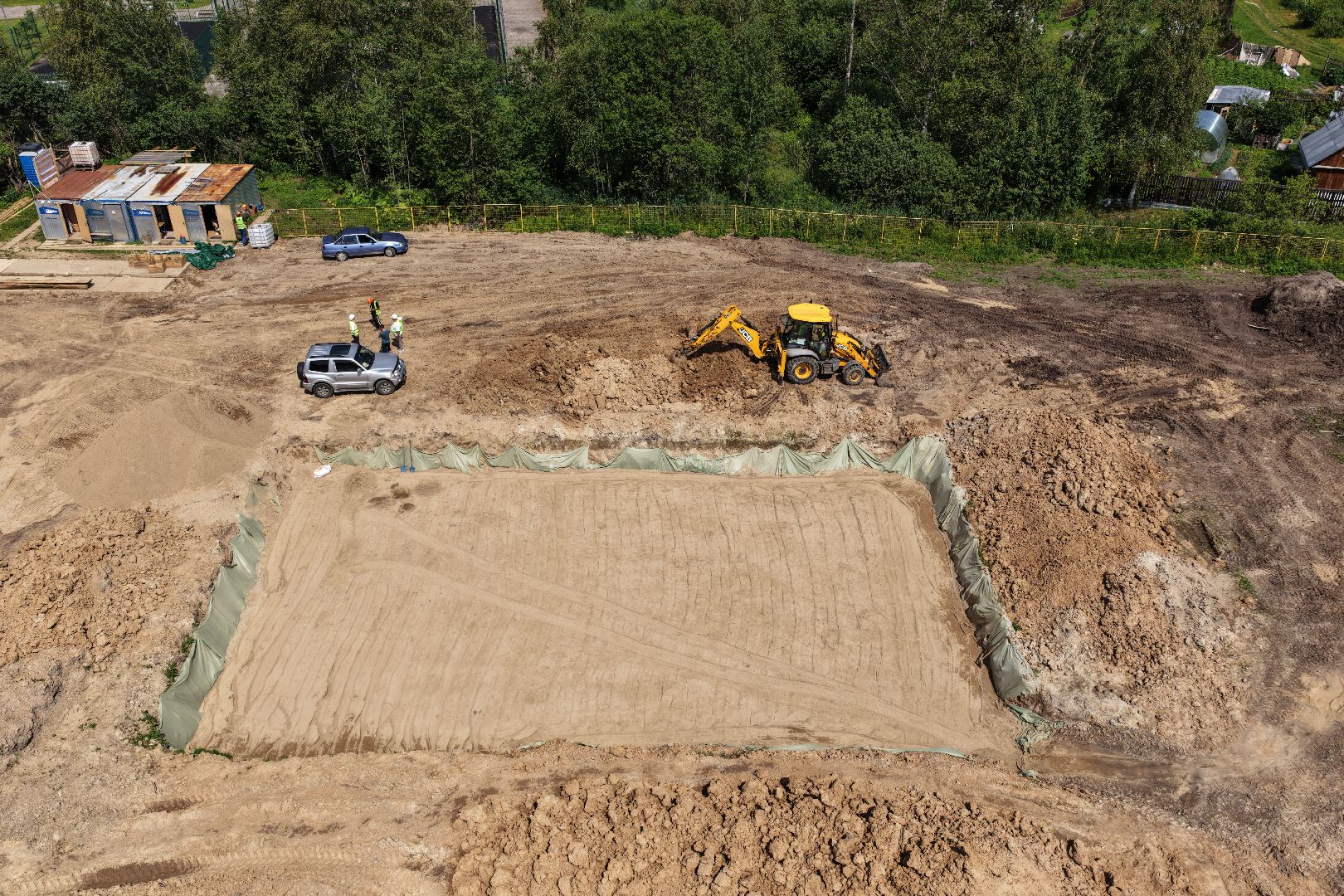 видео с коптера, котельная сычево, новая котельная волоколомск,