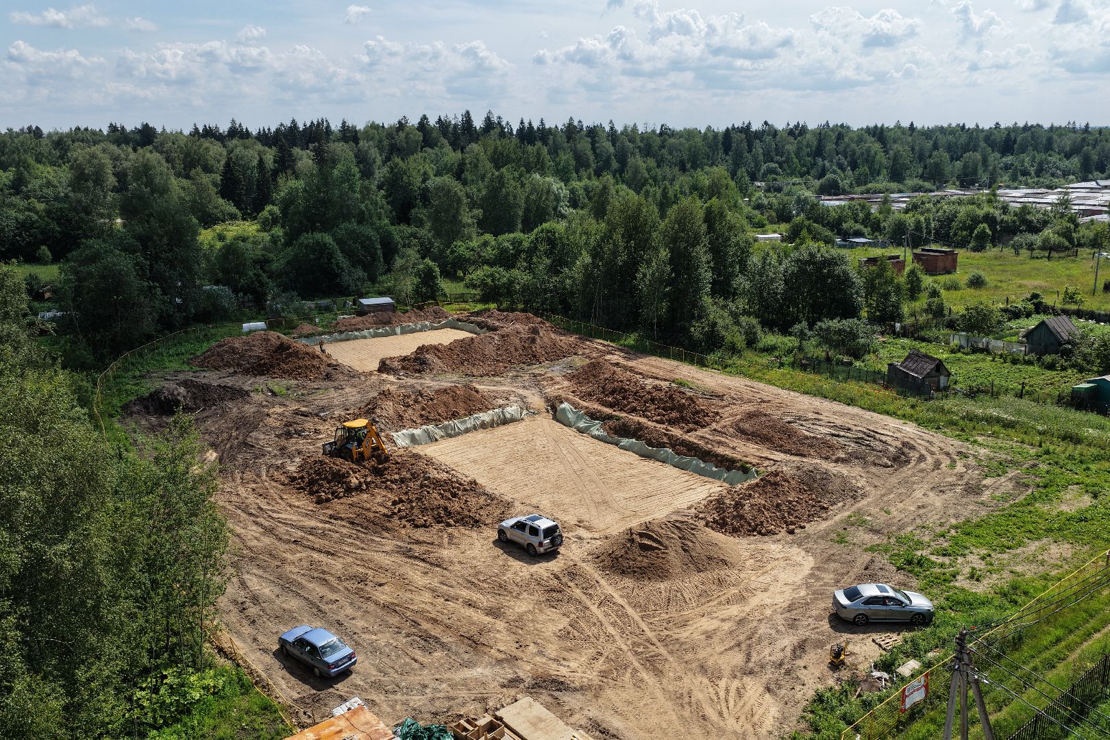 видео с коптера, котельная сычево, новая котельная волоколомск,