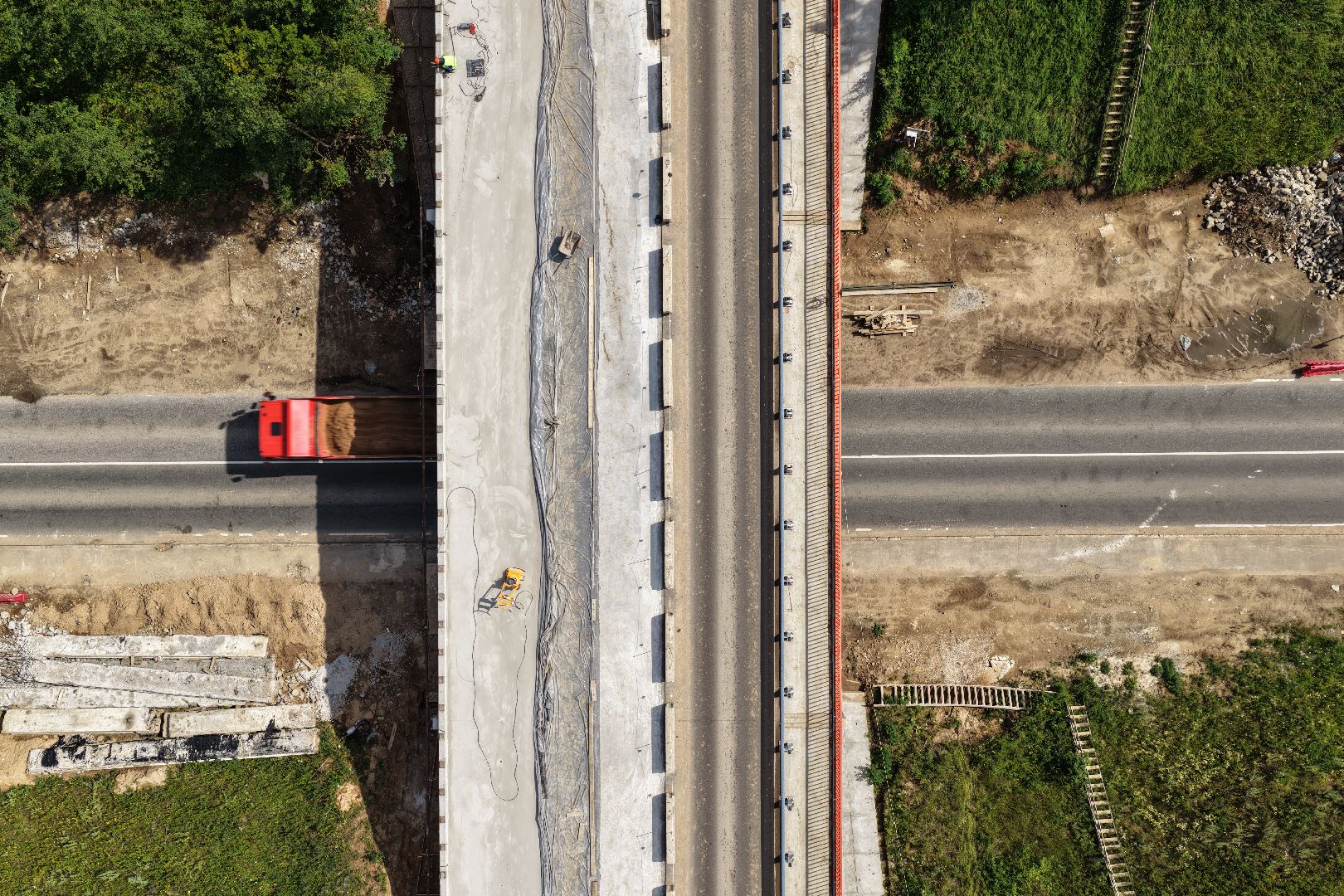 видео с коптера,  ремонт путепровода волоколамск, путепровод ждановское шоссе,