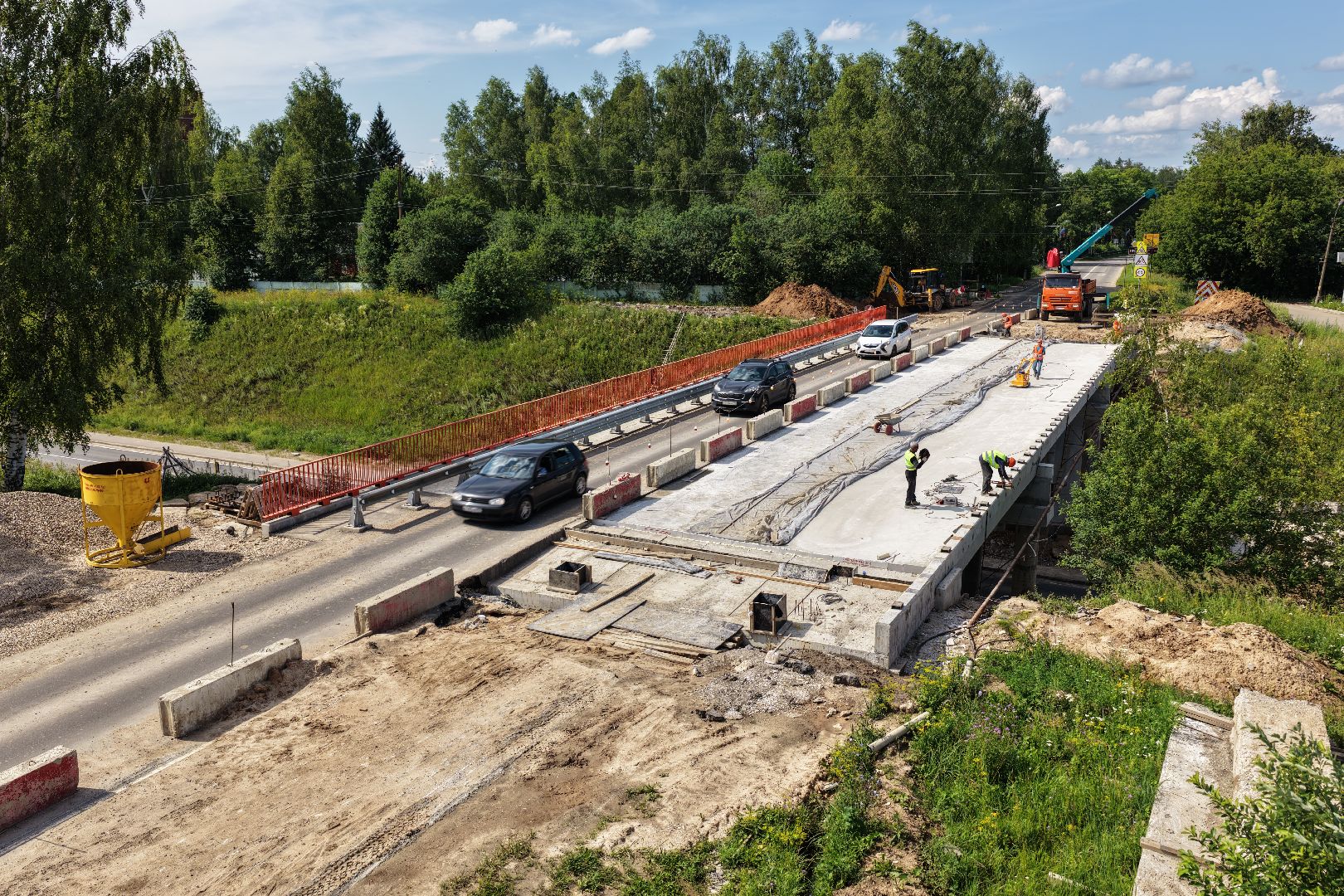 видео с коптера,  ремонт путепровода волоколамск, путепровод ждановское шоссе,