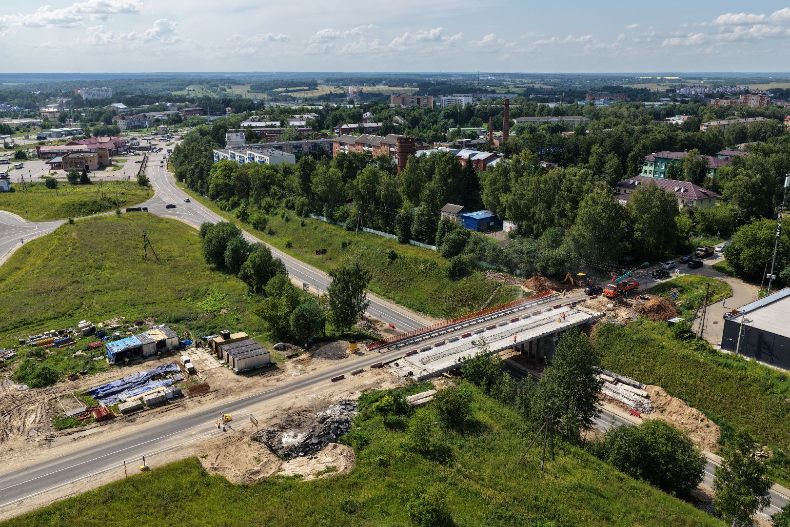 видео с коптера,  ремонт путепровода волоколамск, путепровод ждановское шоссе,