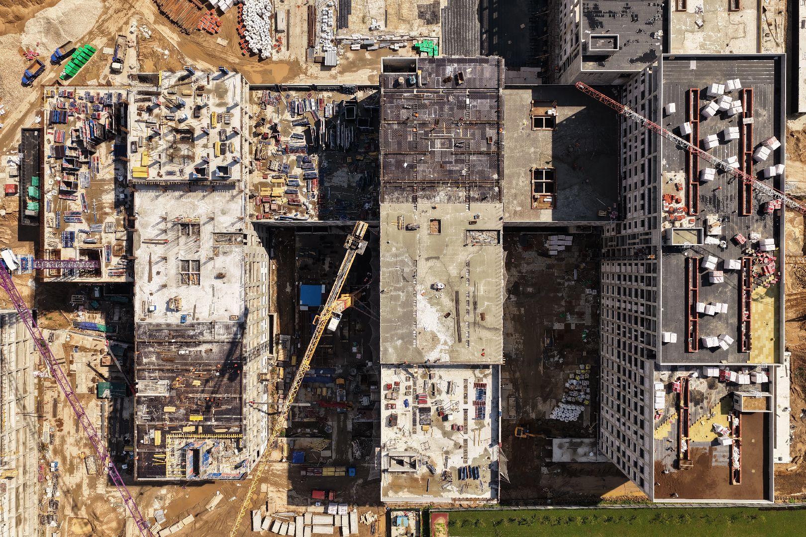 видео с коптера, больница в ольгино, больница балашиха,