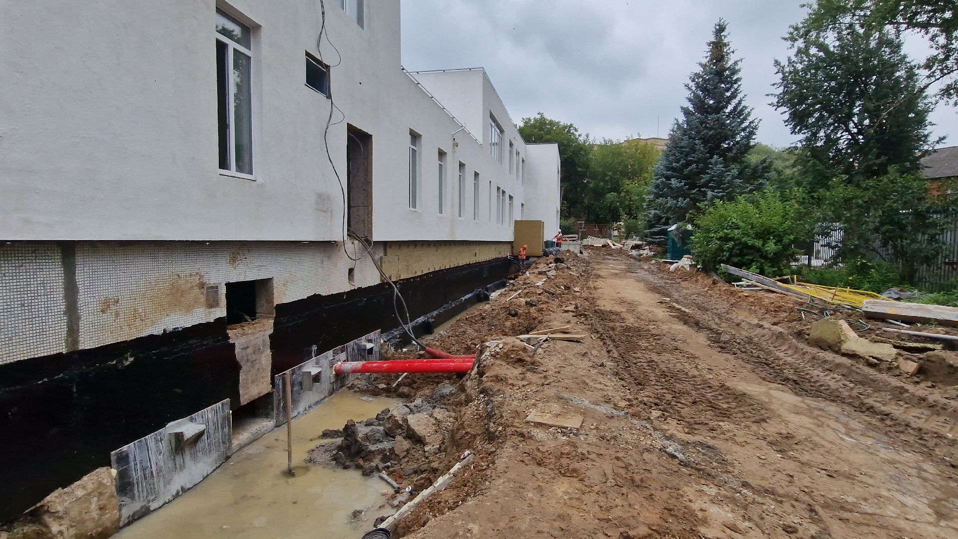 серпухов, детский сад улыбка, поселок пограничный, капитальный ремонт детского сада, образование в серпухове,