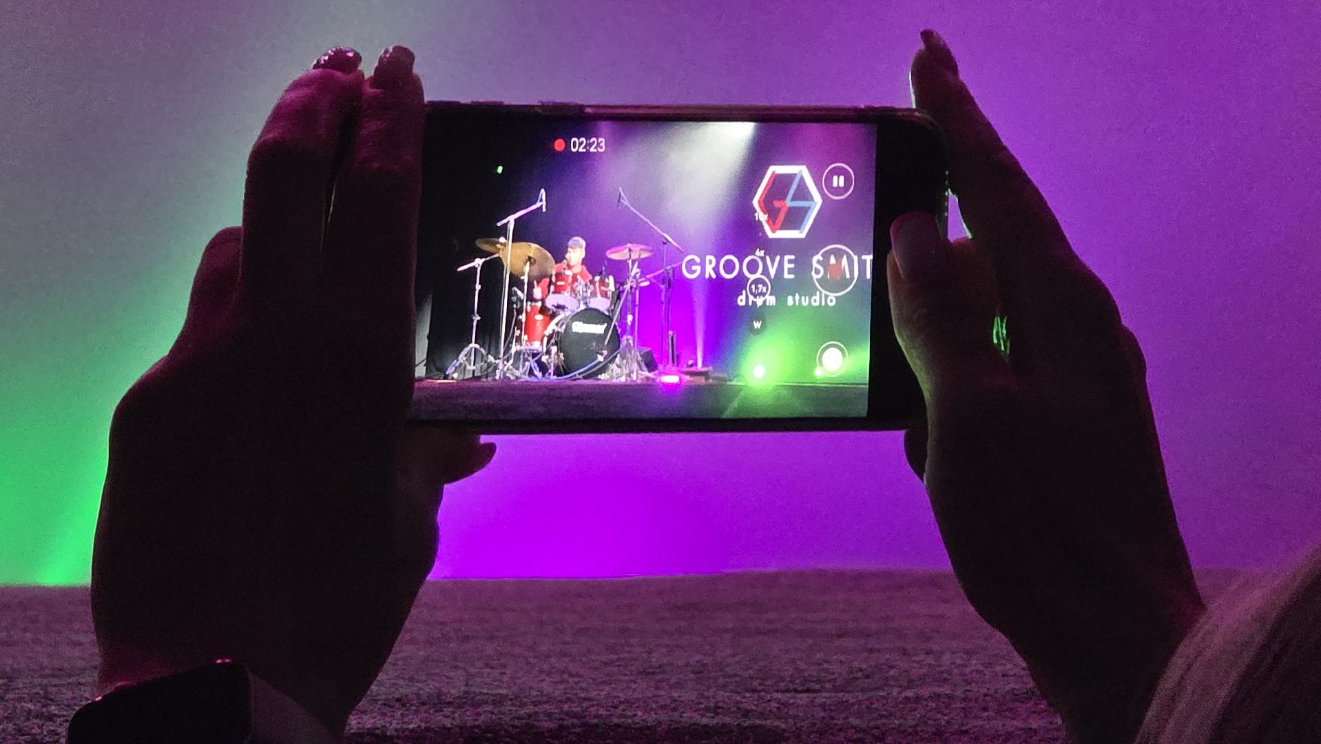 Коломна, концерт, игра на барабанах,