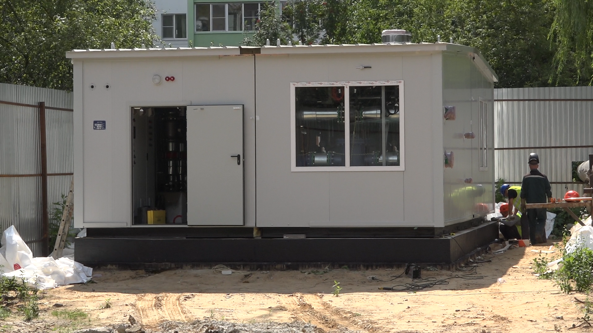 блочно-модульный тепловой пункт, власиха бтп, новый бтп,  власиха заозерный, заозерный бтп,