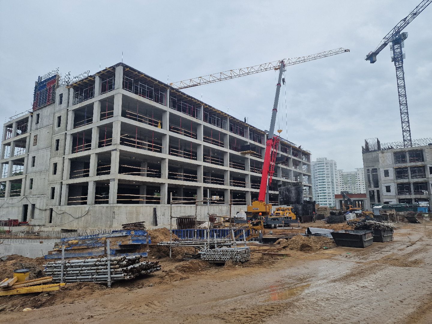 строительство больницы в ольгино, балашиха, медицина,