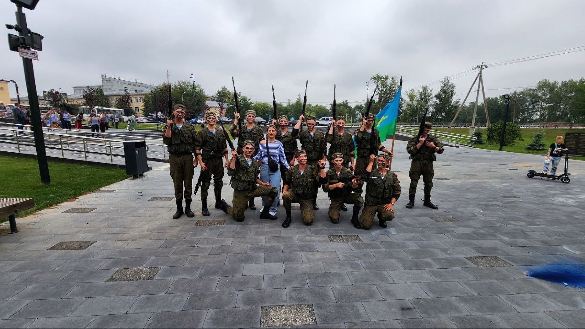 ЛУХОВИЦЫ, ДЕНЬ ВДВ,