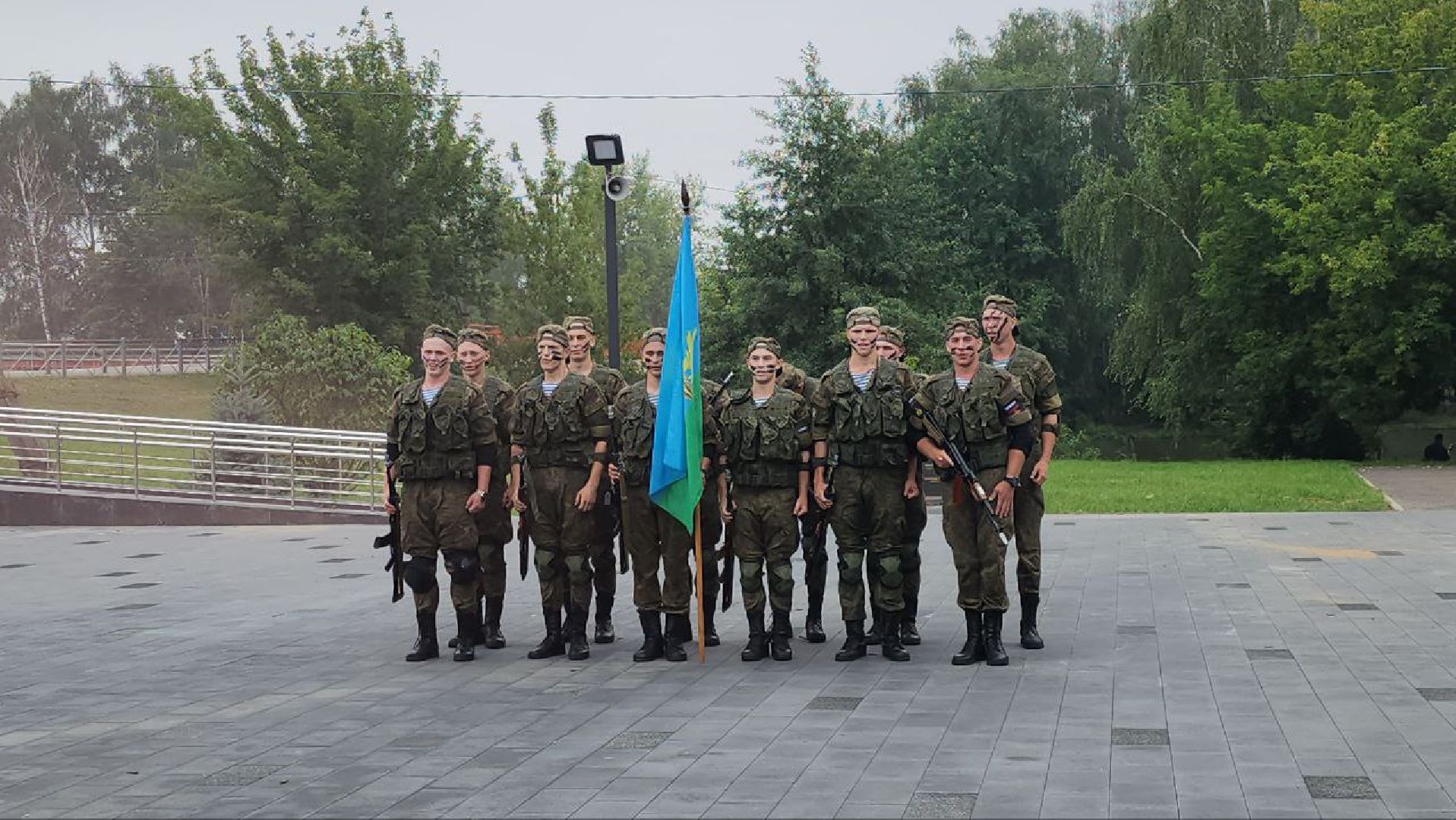 ЛУХОВИЦЫ, ДЕНЬ ВДВ,