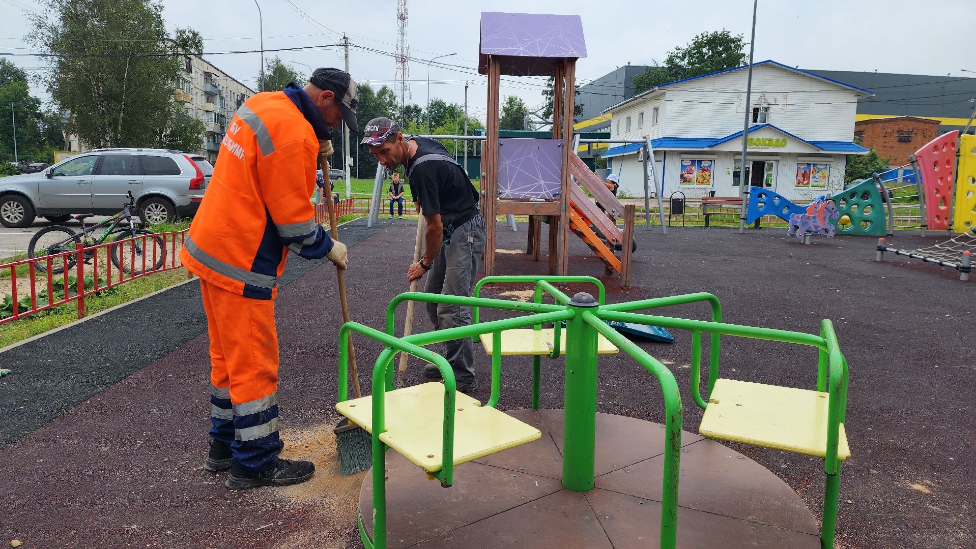 истра, детская игровая площадка, благоустройство,