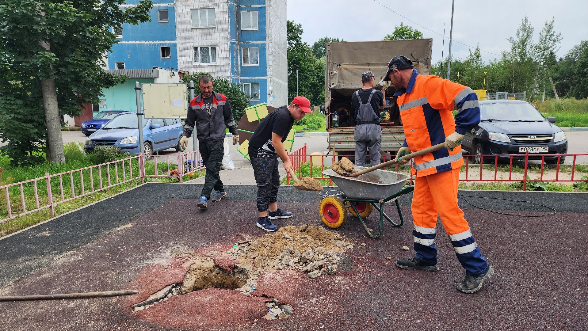 истра, детская игровая площадка, благоустройство,