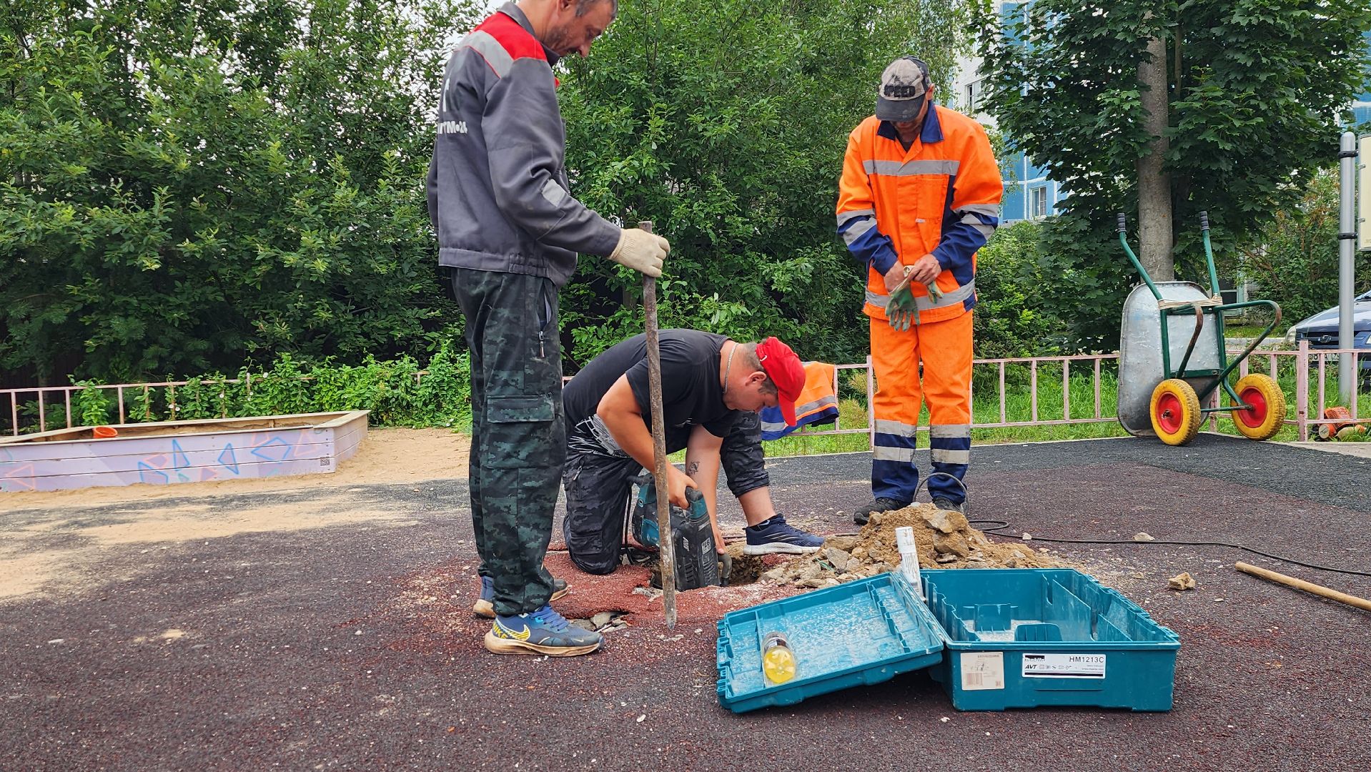 истра, детская игровая площадка, благоустройство,