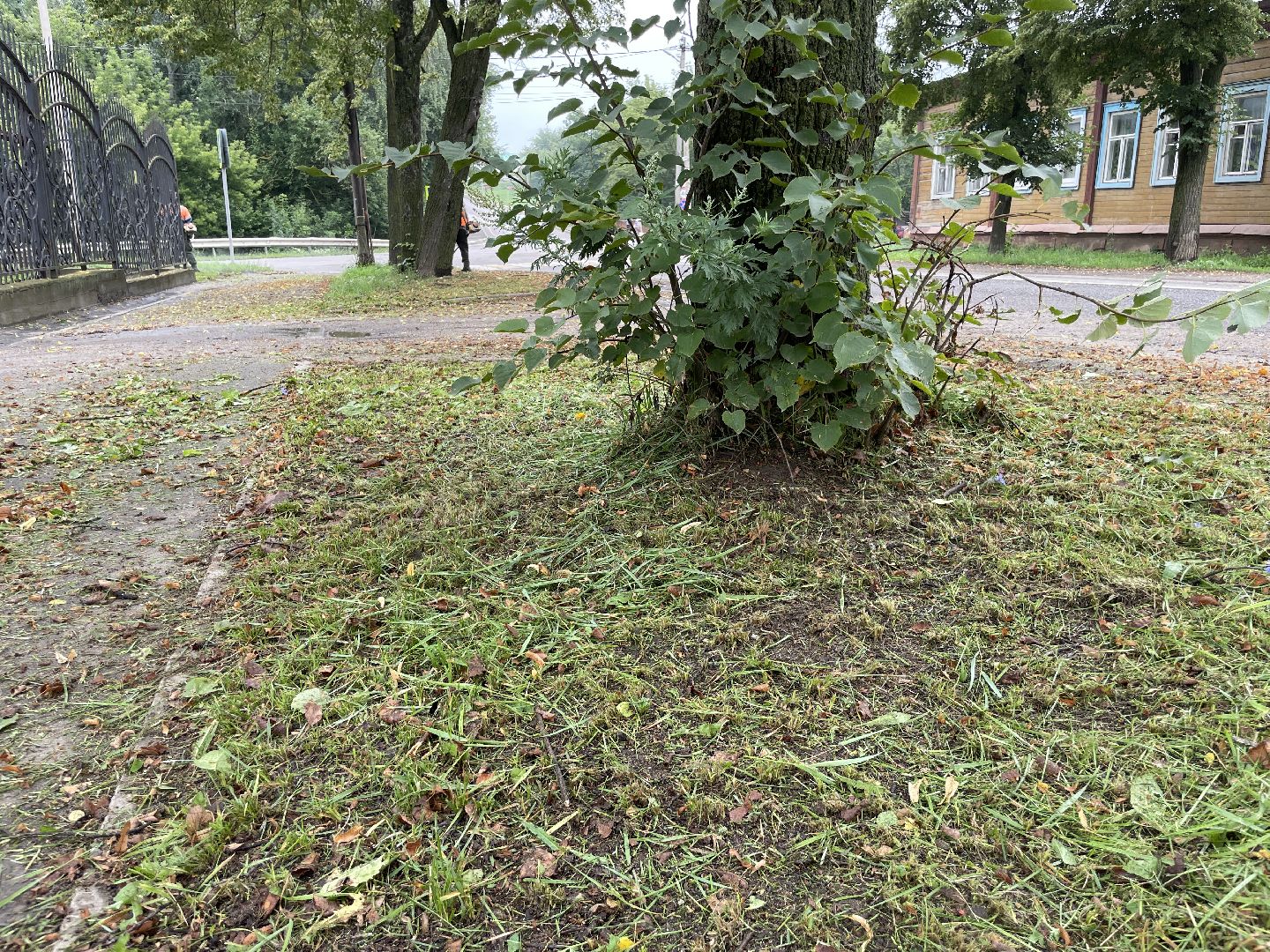 зарайск, покос травы, благоуствойство,