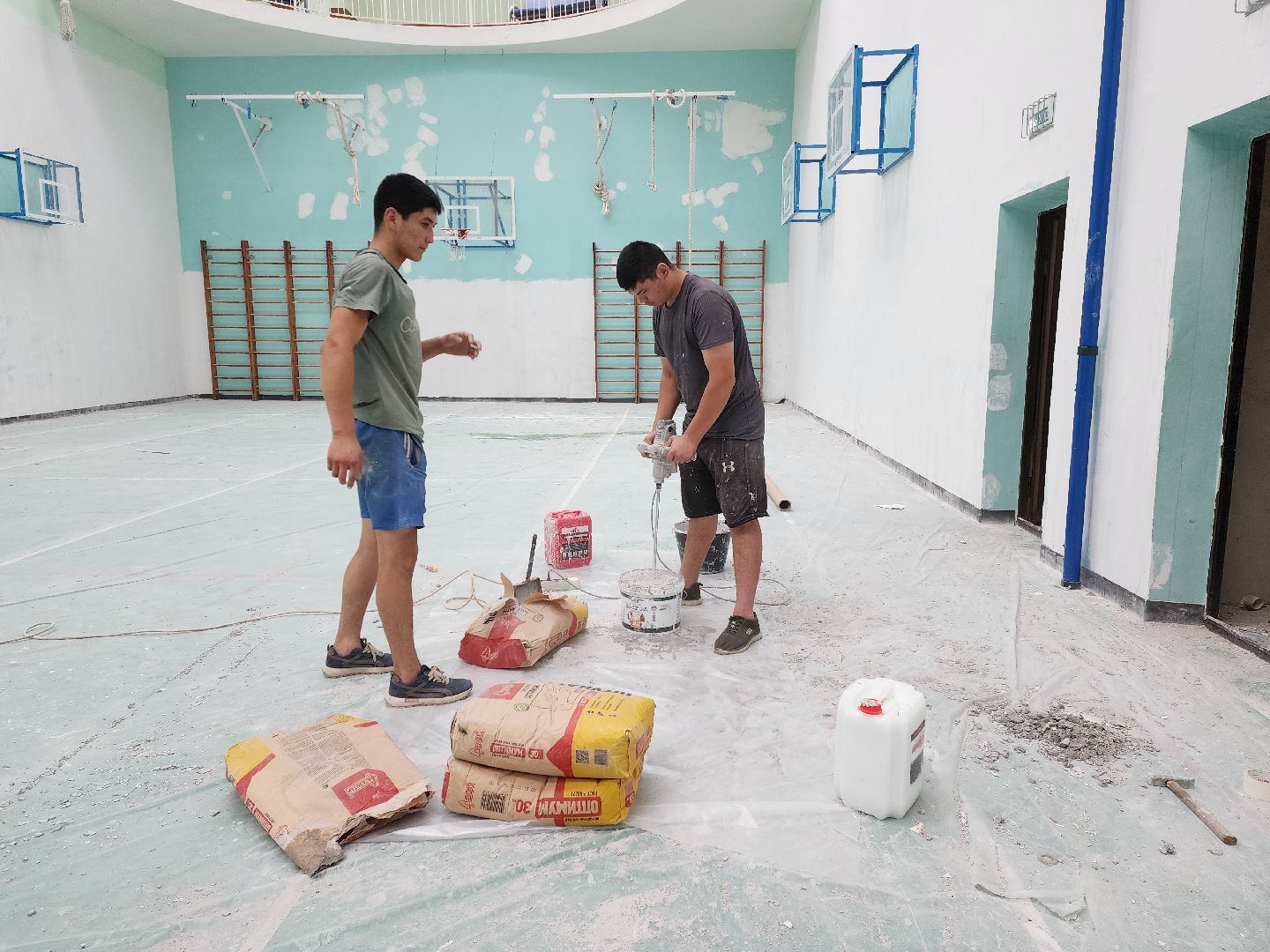 раменское, образование, капитальный ремонт образовательных учреждений, дергаевская средняя школа 23,