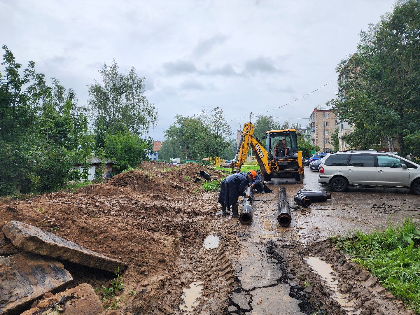 красноармейск, городской округ пушкинский, жкх, реконструкция теплосетей,