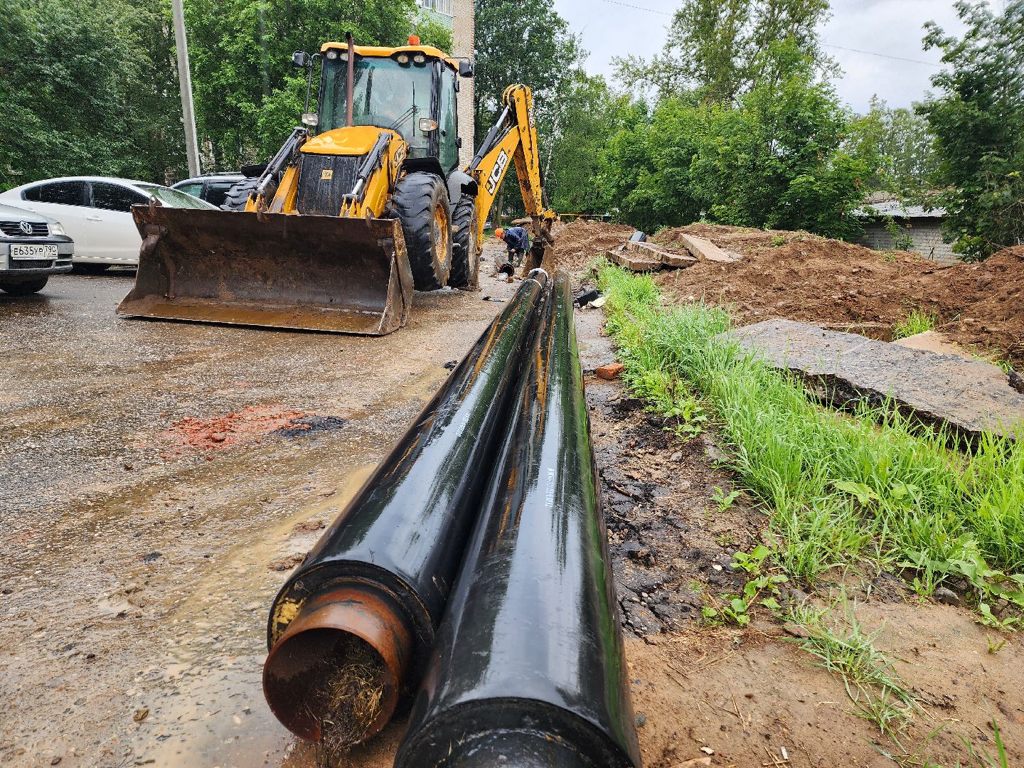красноармейск, городской округ пушкинский, жкх, реконструкция теплосетей,