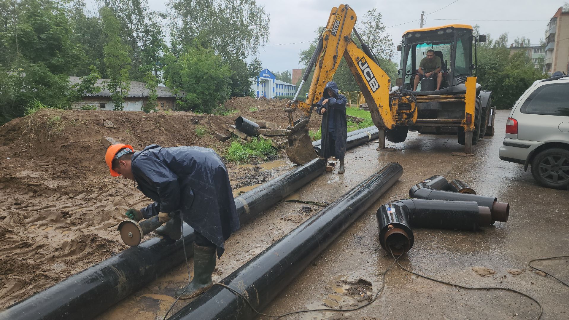 красноармейск, городской округ пушкинский, жкх, реконструкция теплосетей,