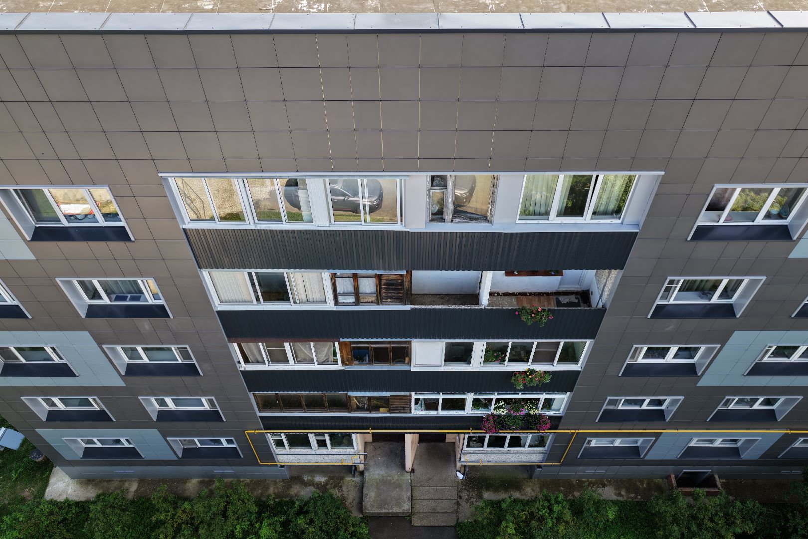 видео с коптера, капремонт дома балашиха,