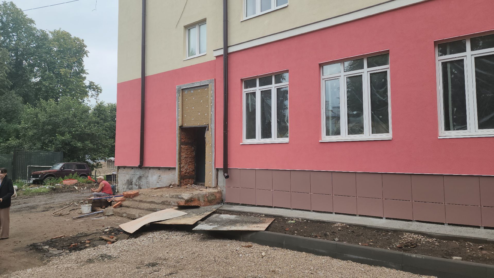 серпухов, школа 1, капитальный ремонт школы, депутат мособлдумы, улица советская,