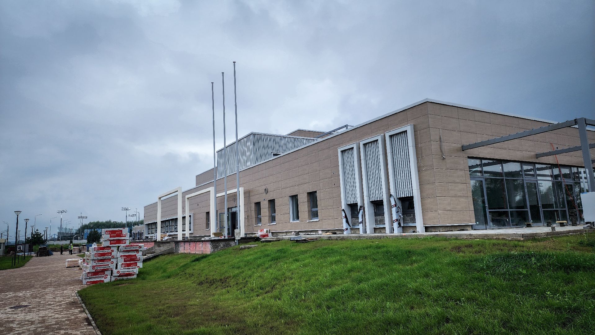 бронницы, строительство физкультурно-оздоровительного комплекса , строительство эллинга,