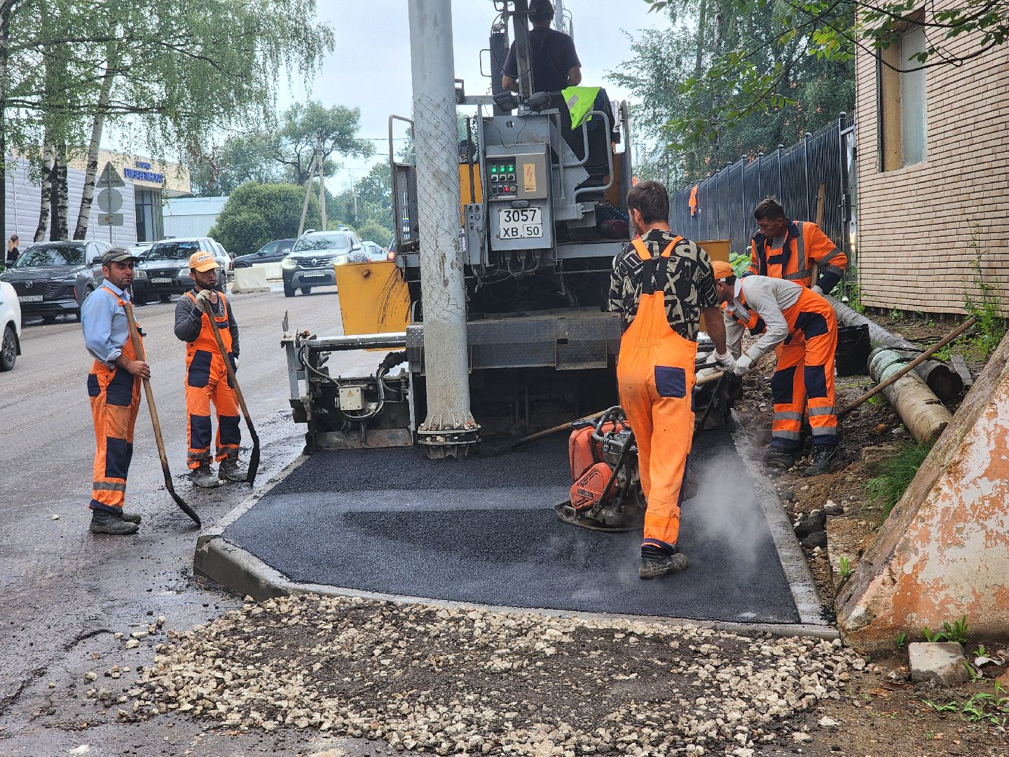 хотьково, сергиев посад, сергиево-посадский городской округ, благоустройство, дороги, елизаветинская больница, вокзал, пешеходная дорога, тротуар,