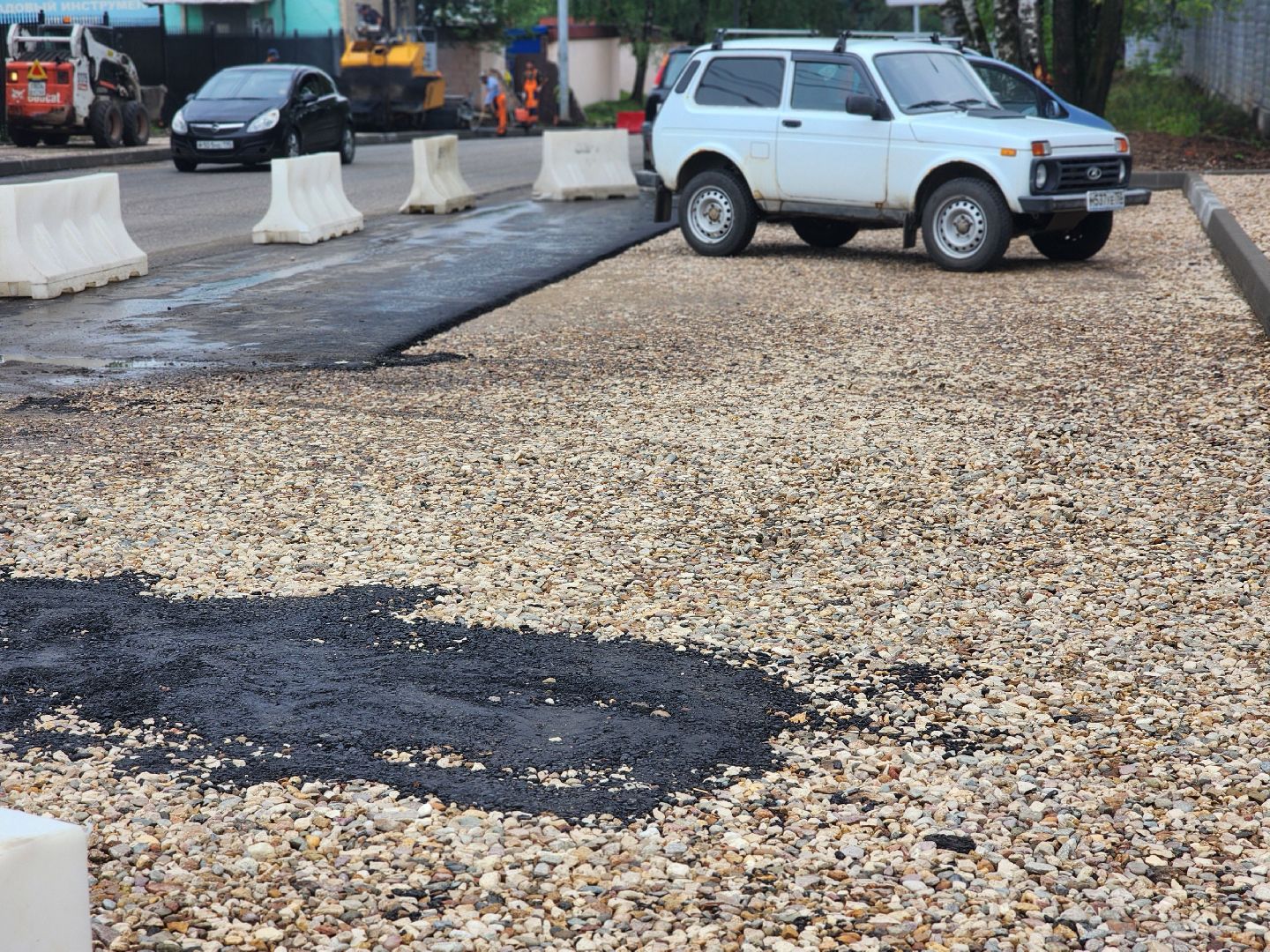 хотьково, сергиев посад, сергиево-посадский городской округ, благоустройство, дороги, елизаветинская больница, вокзал, пешеходная дорога, тротуар,